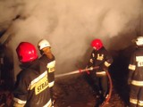 Łuna nad Słopnicami. Pół setki strażaków w akcji