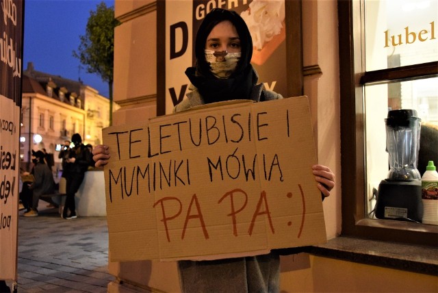 Uczniowski protest w Lublinie