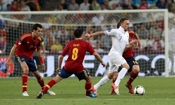W pierwszym spotkaniu pomiędzy Hiszpanią a Francją padł remis 1:1
