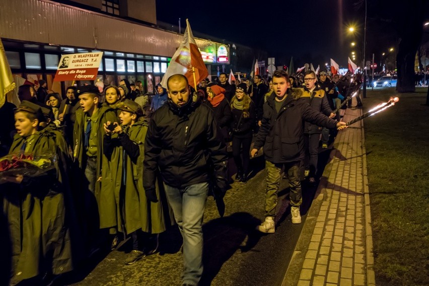 Nowy Sącz. Marsz pamięci Żołnierzy Niezłomnych