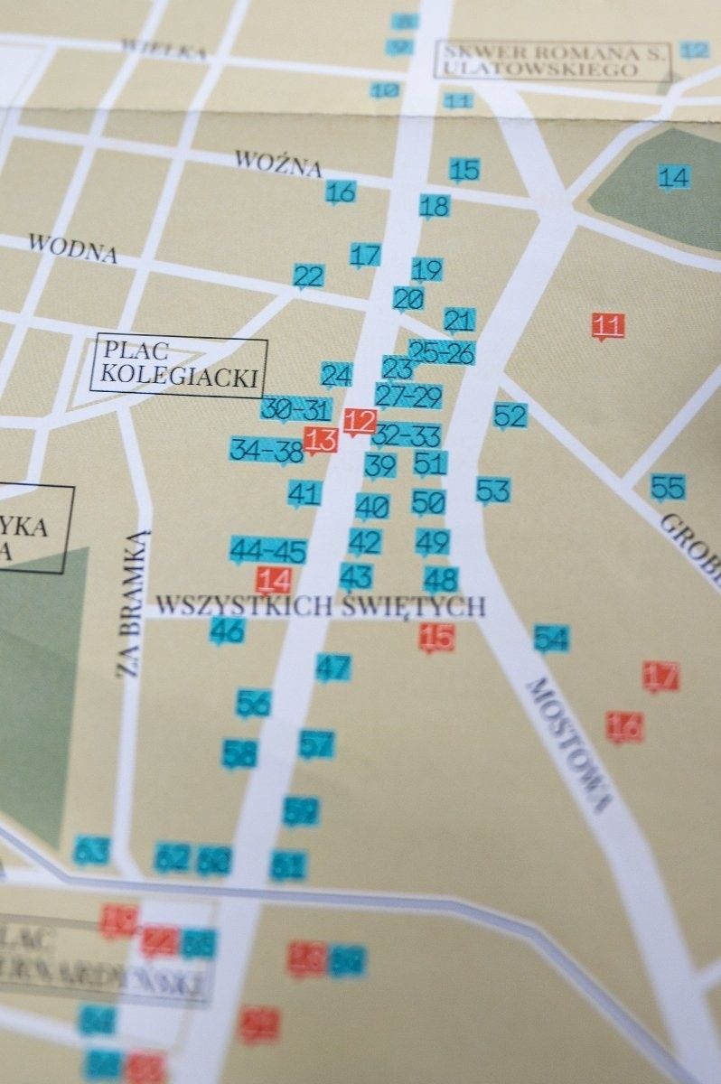 Mapa powstała, aby promować lokalne atrakcje i...