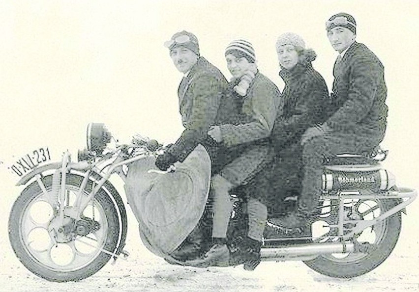 Tak reklamowano pod koniec lat 20. zalety motocykla Czechia