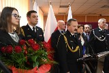 Starszy brygadier Robert Sabat, wiceszef świętokrzyskiej straży pożarnej, uroczyście pożegnał się ze służbą