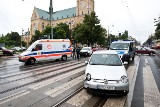 Wypadek na Piotrkowskiej  (zdjęcia)