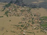 Powódź 2010: Sandomierz i Tarnobrzeg pod wodą. Zobacz unikalne zdjęcia lotnicze