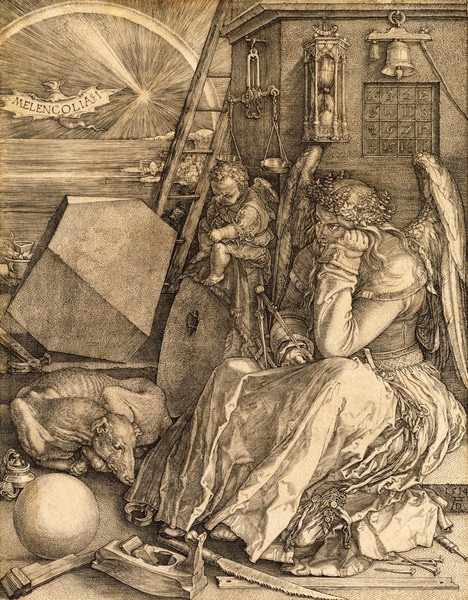 Albrecht Dürer, Melancholia, 1514 r.