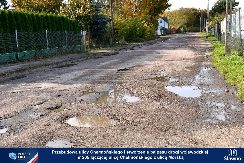 Sławno: Budowa drogi łączącej ul. Morską z ul. Chełmońskiego coraz bliżej