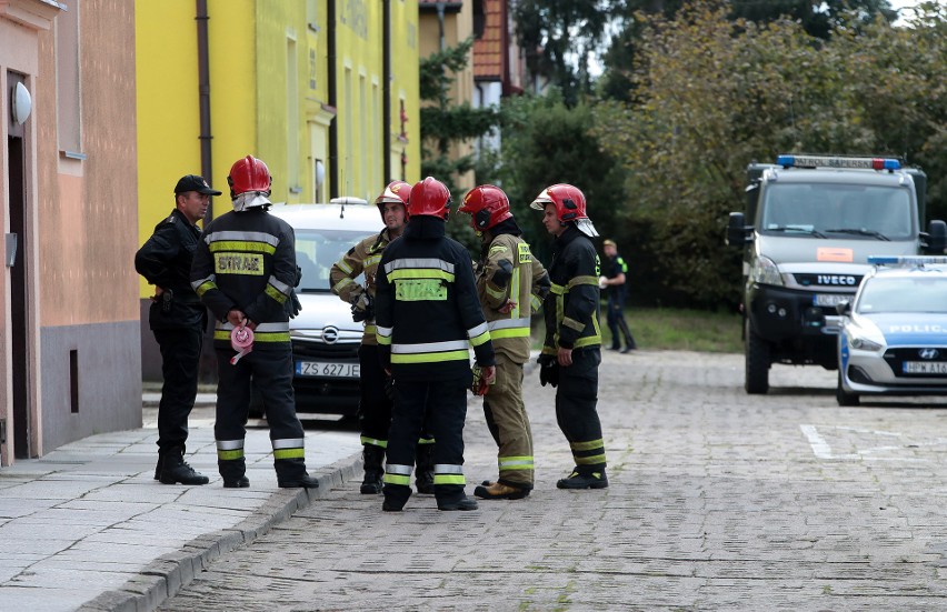 Wybuch w Kluczu w Szczecinie