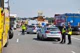 Wypadek tira na AOW. Dziś potężne korki w całym mieście [ZDJĘCIA]