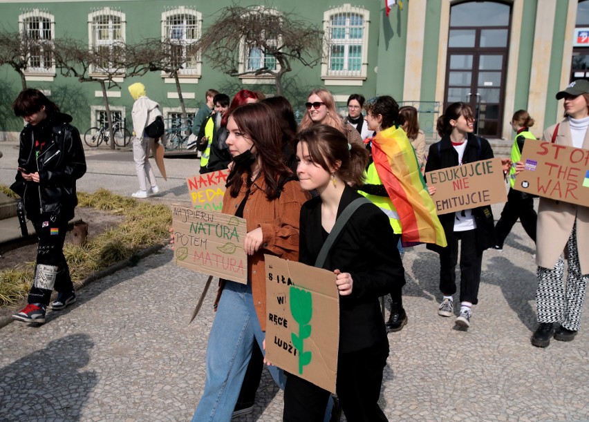 Młodzieżowy Strajk Klimatyczny ponownie przeszedł ulicami Szczecina [ZDJĘCIA]