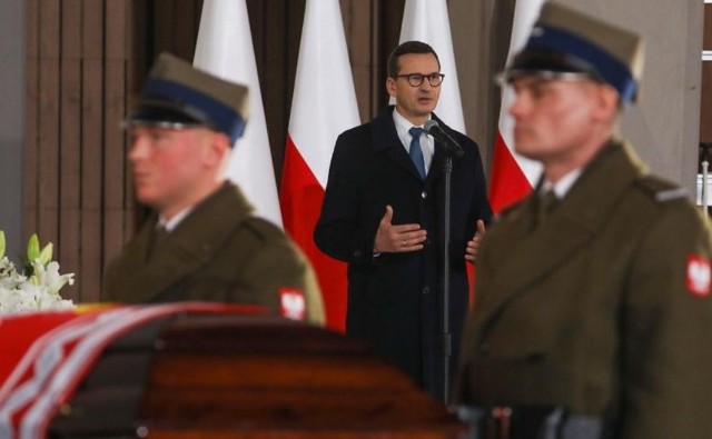 Pochówek prezydentów RP na uchodźstwie. Przemawiał premier Mateusz Morawiecki