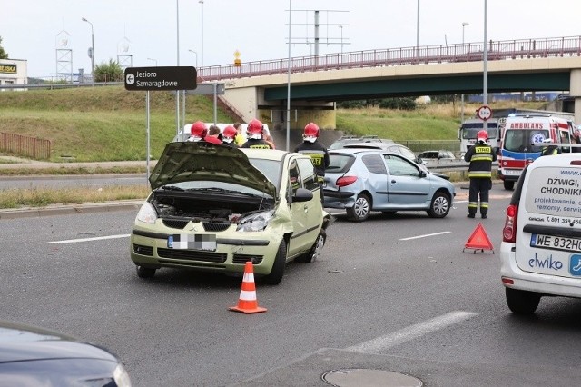 Wypadek na ul. Struga w Szczecinie