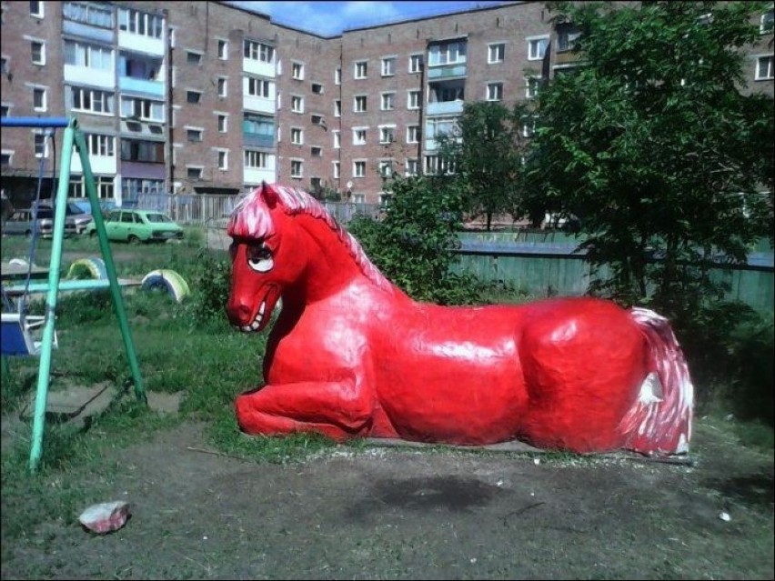 Tak wyglądają rosyjskie "place zabaw"