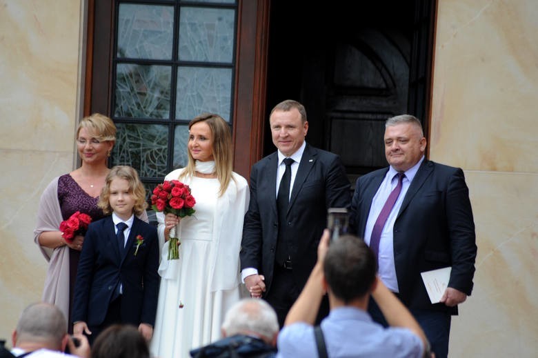 Ślub Jacka Kurskiego i Joanny Klimek odbył się w Krakowie...