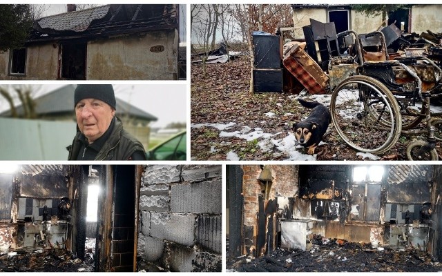 Wielka tragedia pana Tadeusza z Gierczyc. W ciągu jednej nocy stracił dach nad głową. W internecie trwa zbiórka. Każdy może pomóc