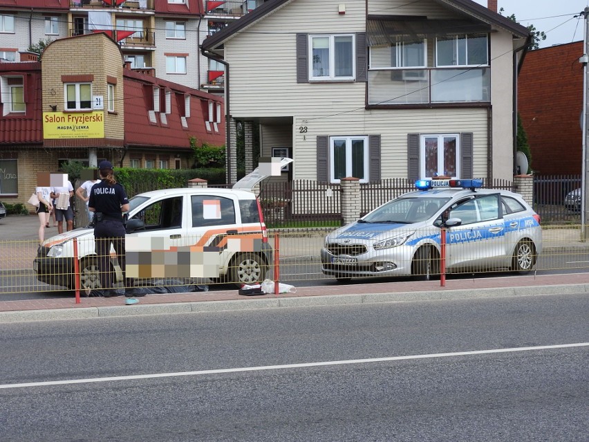 Śmiertelny wypadek na Hetmańskiej w Białymstoku. Piesza...