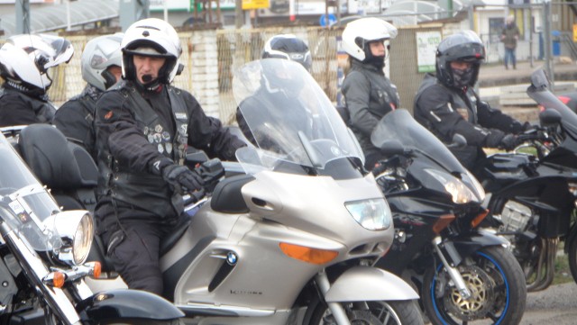 Myszkowscy motocykliści pojechali na pielgrzymke,  na Jasną Górę