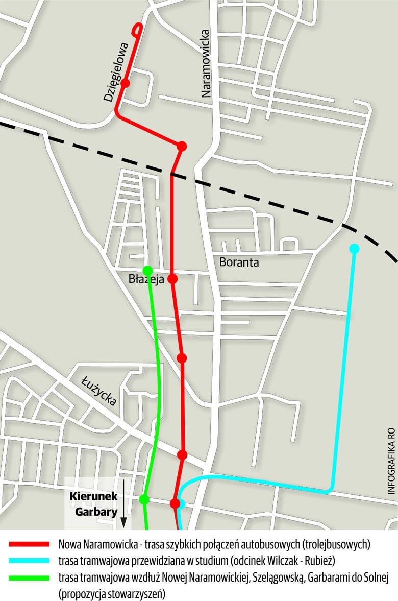 Naramowice: Nie tramwaj, nie trolejbus, ale... szybki...