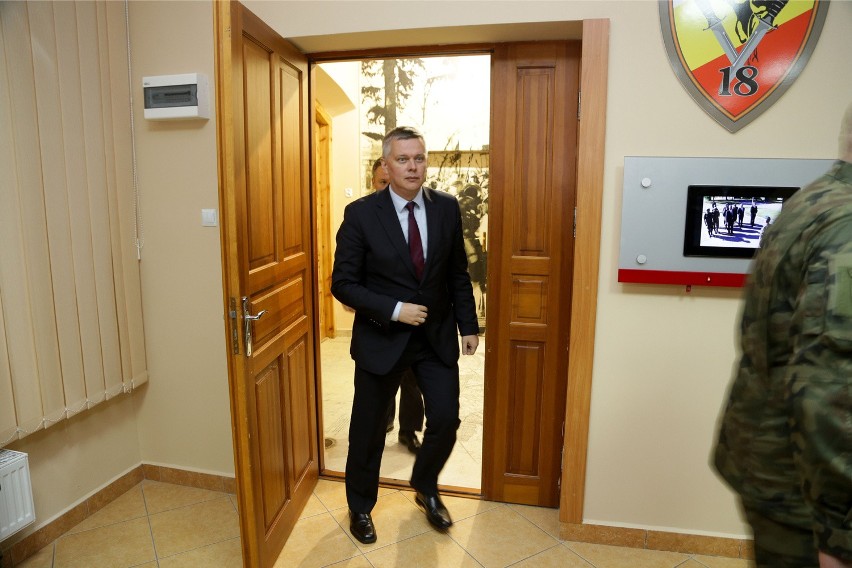Tomasz Siemoniak. Minister obrony narodowej, w Białymstoku (zdjęcia, wideo)