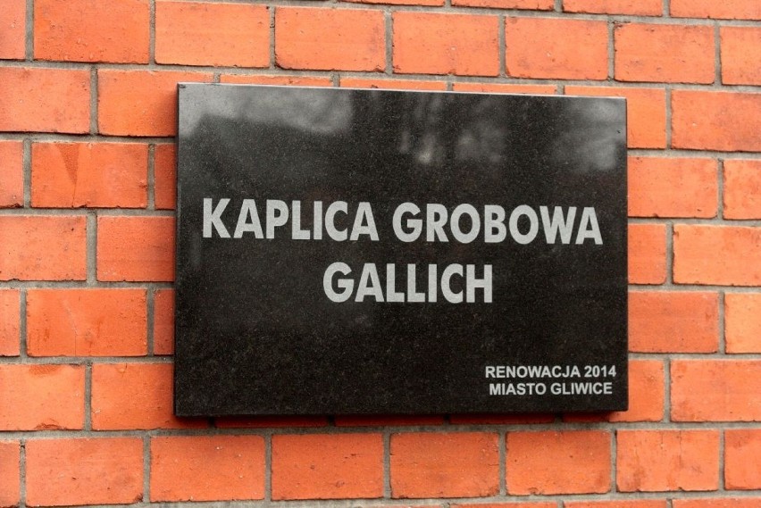 Gliwice: Zabytkowa kaplica Gallich odrestaurowana [ZDJĘCIA]