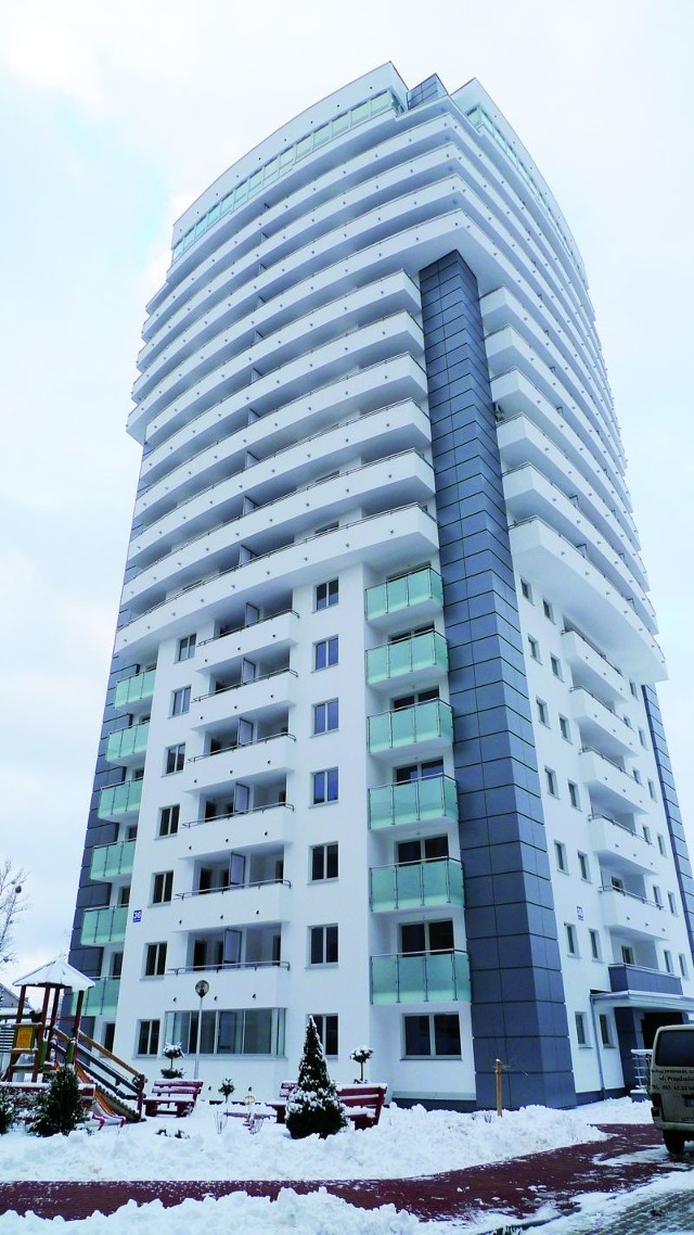 Najwyższy budynek mieszkalny w Białymstoku przy ul. Żelaznej ma prawie 55 metrów wysokości