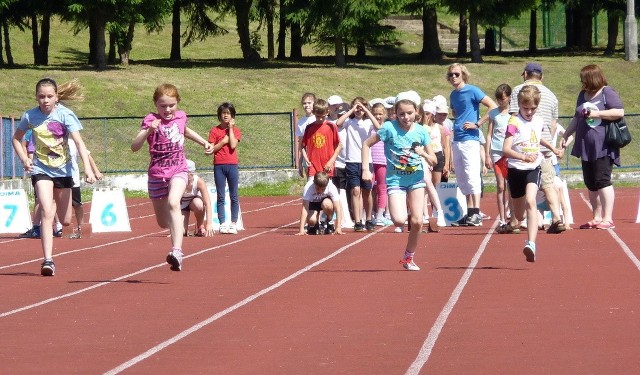 Jedną z konkurencji był bieg na 60 metrów
