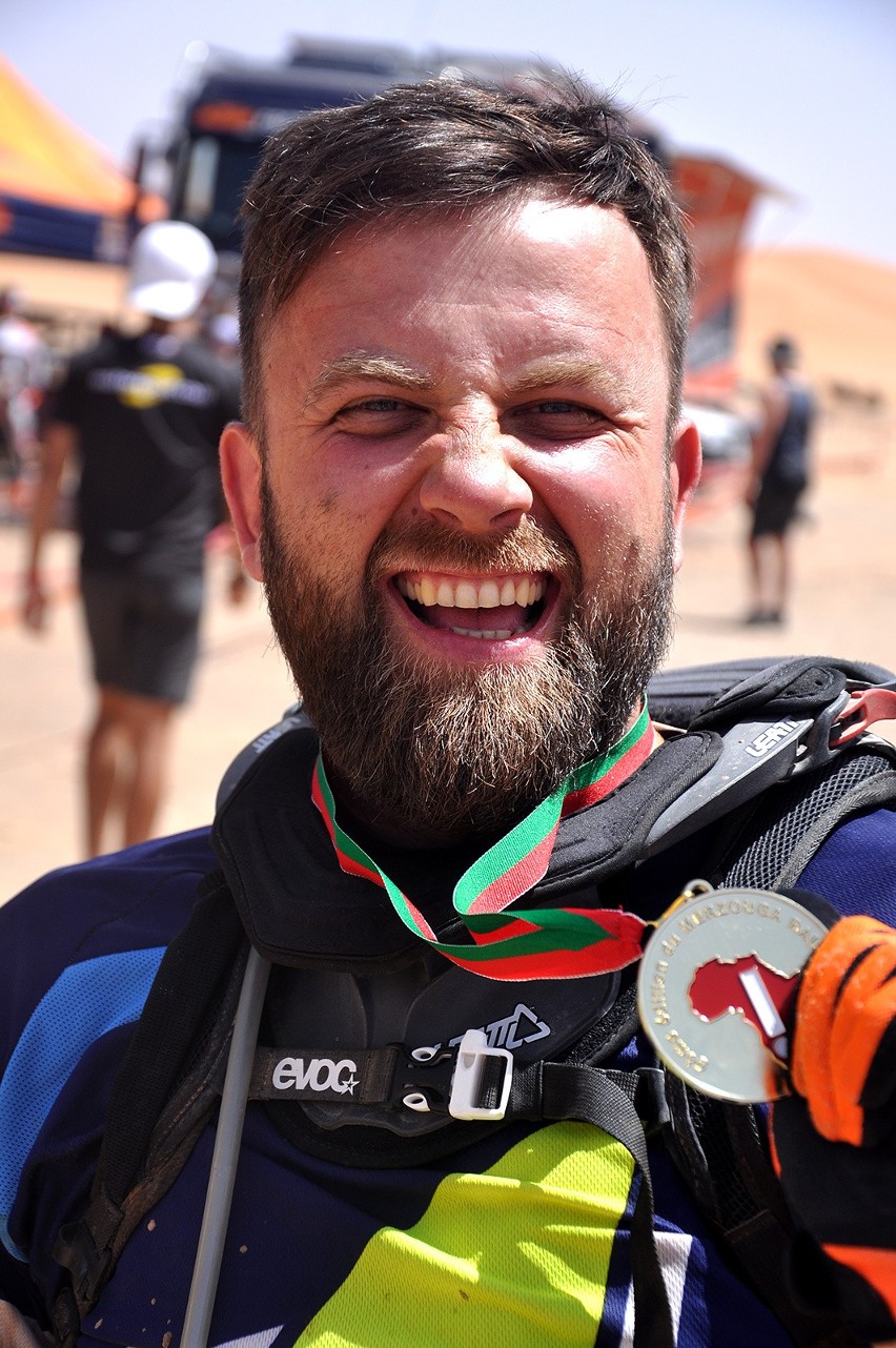 Paweł Otwinowski z Kielc ukończył bardzo trudny rajd w Maroku. To przepustka do Dakaru!