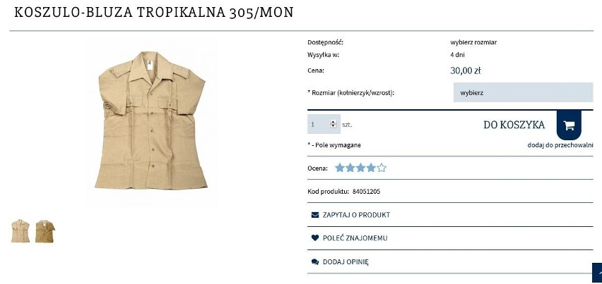 Koszulo-bluza tropikalna 305/MON. Cena: 30 zł...