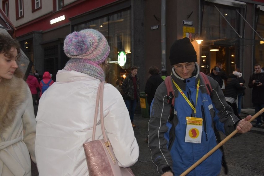 Protest za zakazem aborcji na Jarmarku Bożonarodzeniowym we...