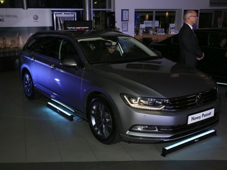 Nowy Volkswagen Passat - uroczysta prezentacja w kieleckim...