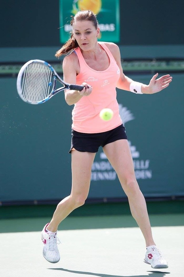 Agnieszka Radwańska w Indian Wells