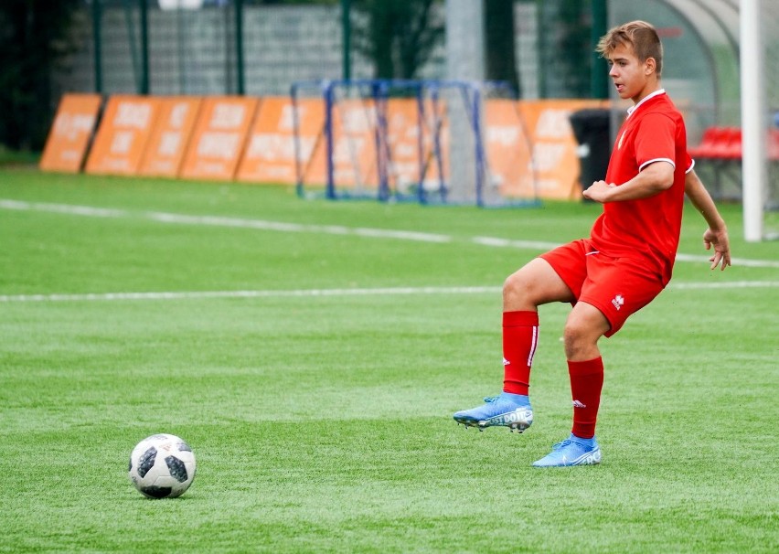 Trening Jagiellonii z rocznika 2005 prowadzonej przez...