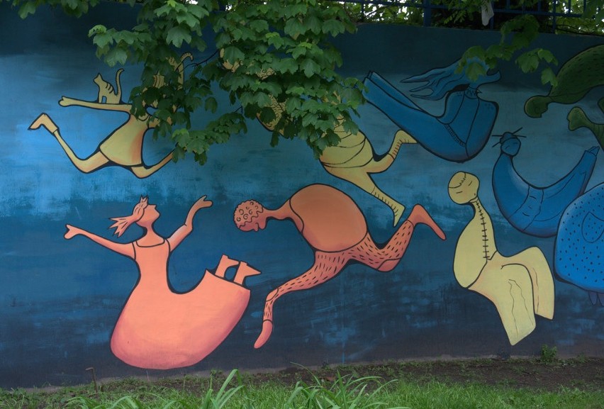 Wrocław: Nowy mural na Nadodrzu. Ma przełamywać stereotypy (ZOBACZ)