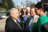 Kaczyński w Rybniku przed KWK Chwałowice: Bieńkowska nad Śląskiem nie będzie się pochylała [ZDJĘCIA]
