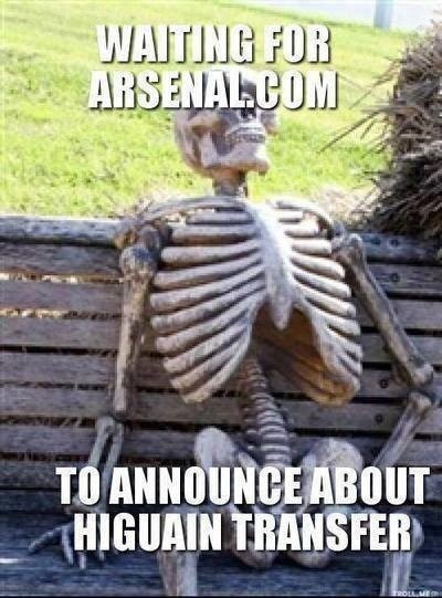 Kibice Arsenalu drwią z transferów