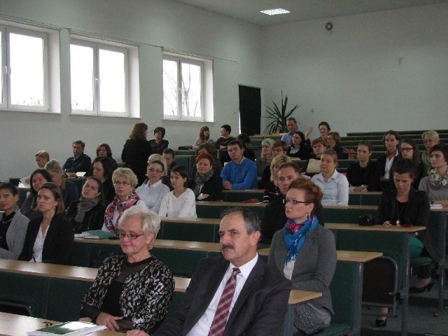 Konferencja odbyła się w auli wyszkowskiej filii Szkoły Wyższej im. Pawła Włodkowica w Płocku