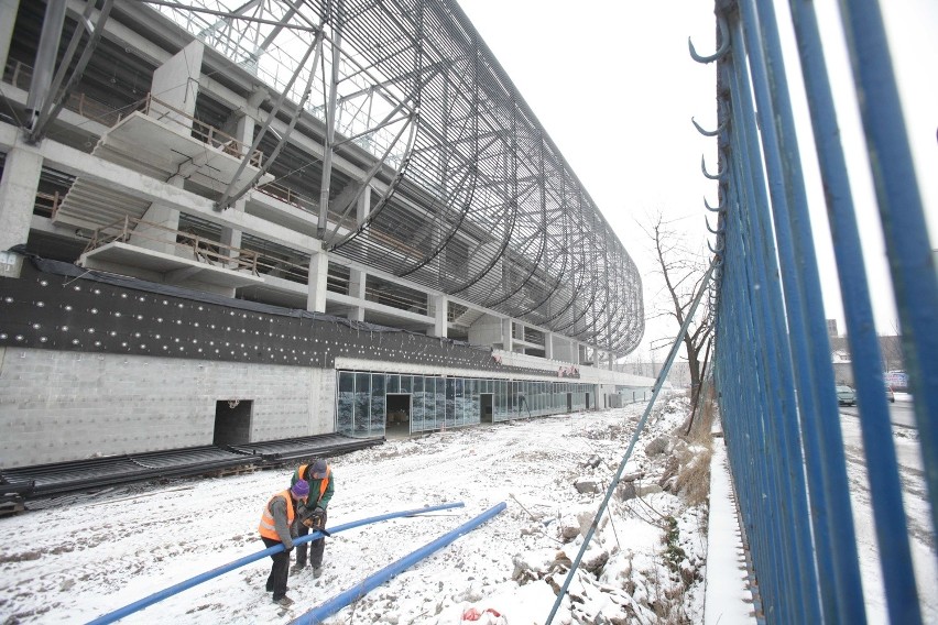 Budowa nowego stadionu Górnika Zabrze będzie wznowiona w kwietniu? [ZDJĘCIA, HISTORIA BUDOWY]