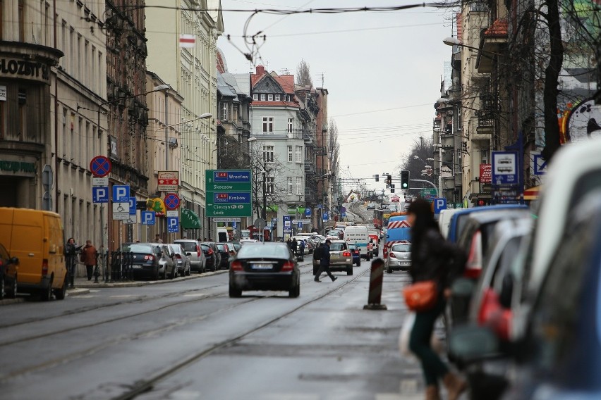 Przebudowa centrum Katowic - remont ulicy Kościuszki