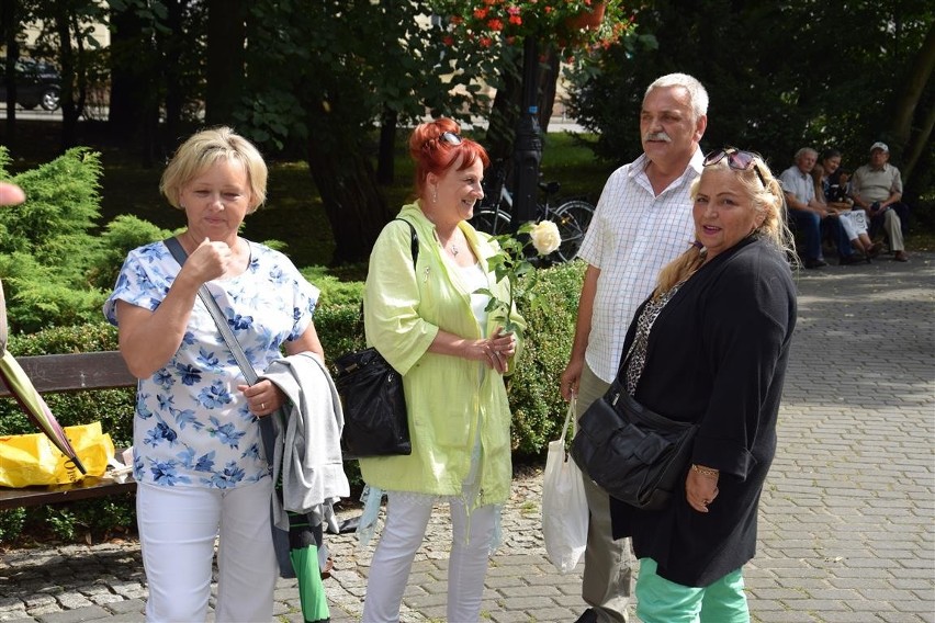 Protest KOD i Partii Razem w Kędzierzynie-Koźlu.