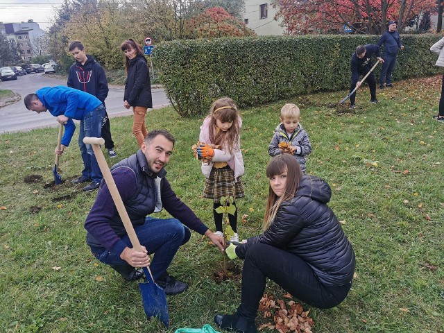 Dzięki akcji Górnika Piaski oraz przyjaciół klubu w Czeladzi posadzone zostały kolejne 123 drzewaZobacz kolejne zdjęcia/plansze. Przesuwaj zdjęcia w prawo naciśnij strzałkę lub przycisk NASTĘPNE