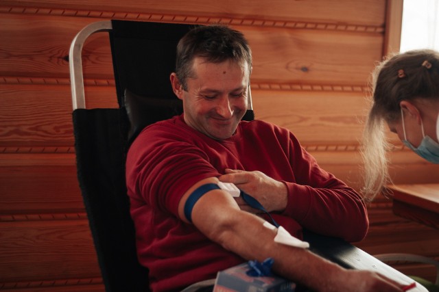 Akcja krwiodawstwa w Węglówce przyniosła efekt w postaci zebranych ponad 10 litrów krwi