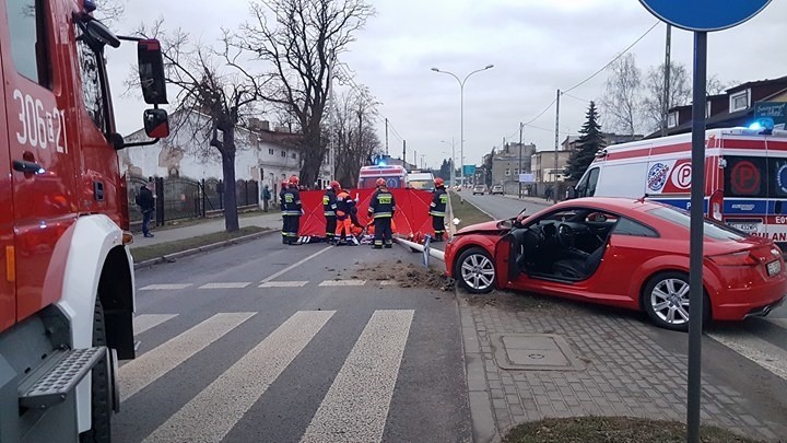 Śmiertelne potrącenie na Rudzkiej w Łodzi