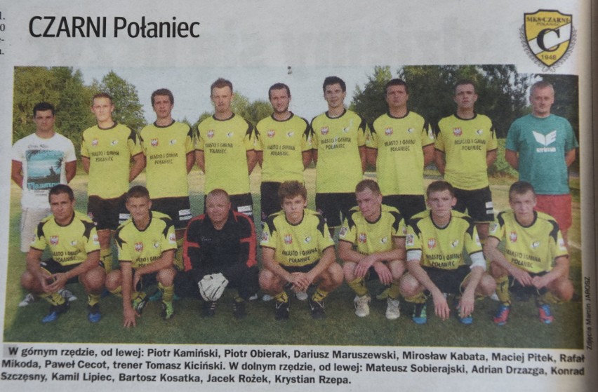 Czarni Połaniec - trzecia liga
Jesień 2012