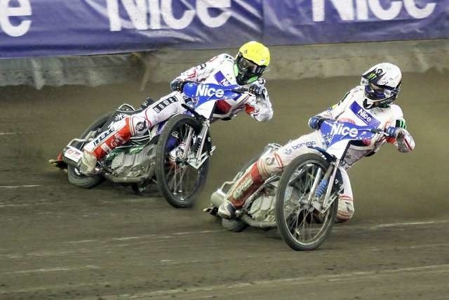 W 2013 roku turniej Eurosport Best Pairs na Motoarenie wygrali Adrian Miedziński (z lewej) i Tomasz Gollob