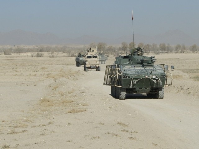 Polski patrol w Afganistanie