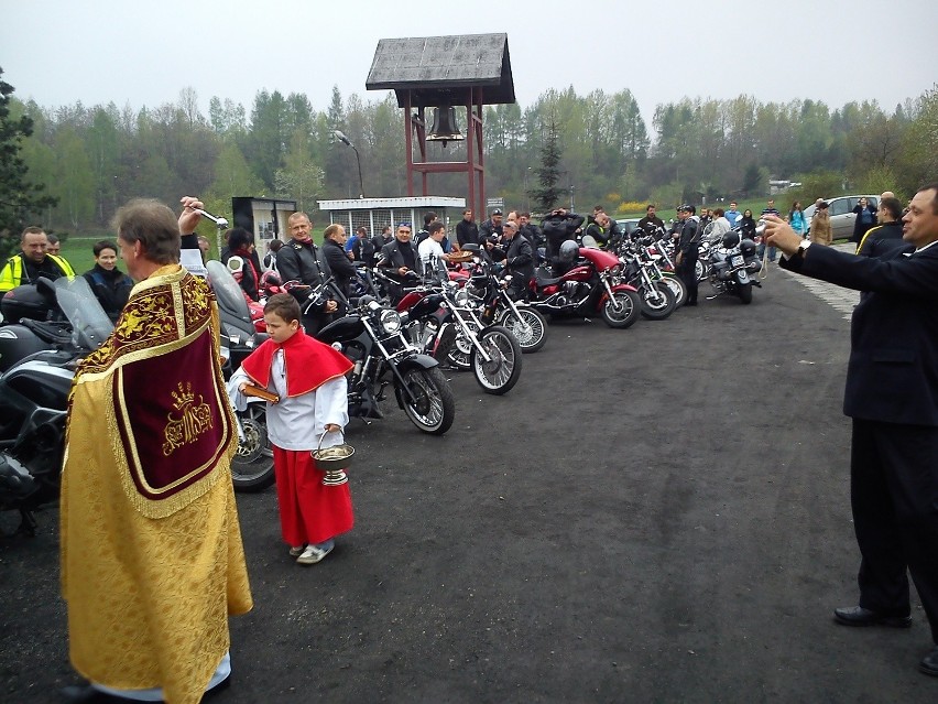 Motocykliści w Skrzyszowie k. Wodzisławia Śląskiego rozpoczęli sezon [ZDJĘCIA]