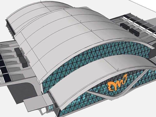 Tak ma wyglądać (po modernizacji i rozbudowie) hala sportowa Miejskiego Ośrodka Sportu i Rekreacji w Mielcu. Planowane prace remontowe mogą potrwać nawet dwa lata