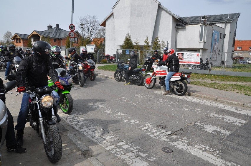 Tłumy motocyklistów w Szczecinku.