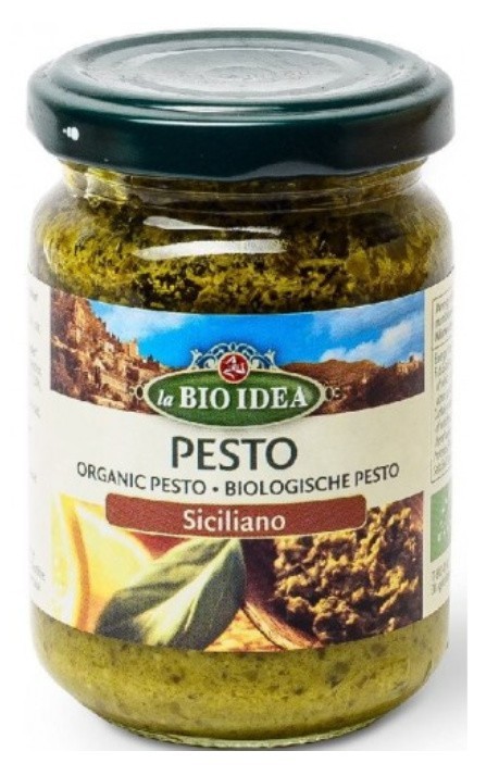 Produkt: PESTO SYCYLIJSKIE BIO 130 g marki LA BIO IDEA...