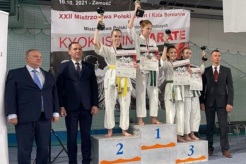 Brązowy medal dla skarżyszczanki Julii Domagały na mistrzostwach Polski karate